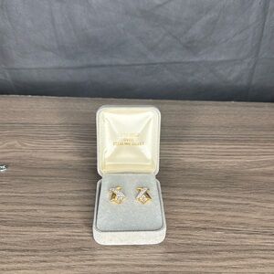 18KT Gold over Sterling Silver Earrings